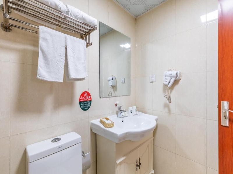 Greentree Inn Liaoning Dalian Development Zone Jinma Road Pedestrian Street Express Hotel Dış mekan fotoğraf