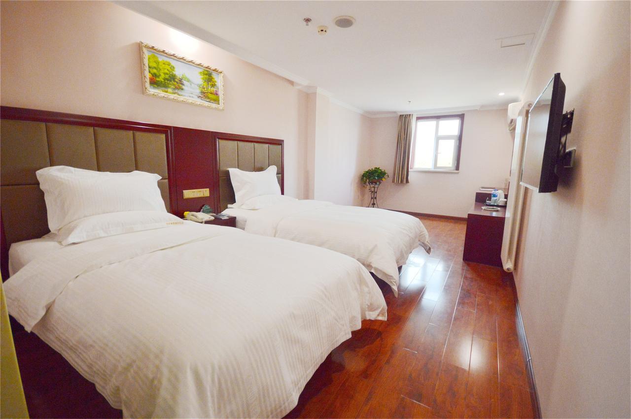 Greentree Inn Liaoning Dalian Development Zone Jinma Road Pedestrian Street Express Hotel Dış mekan fotoğraf